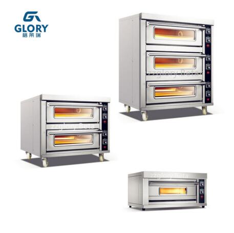 High Quality Electric Pizza Toaster Biscuit Baking Stove for Bakery Restaurant Deck Bakery Oven at Factory Price