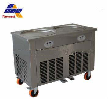 fry ice cream machine with flat table