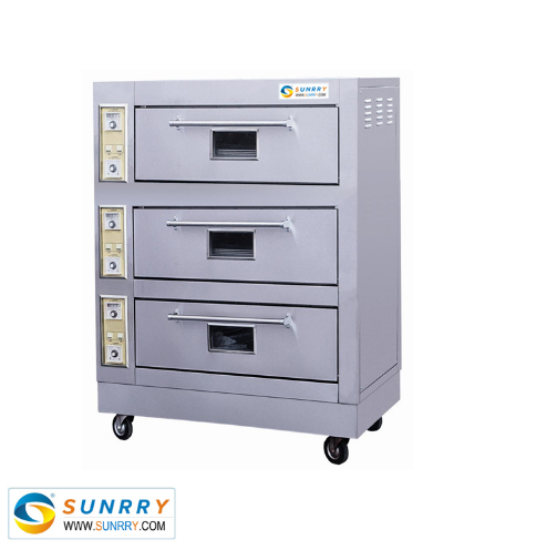 HOT SALE Bakery equipment 3 deck stainless steel commercial electric bread oven professional machine for sale