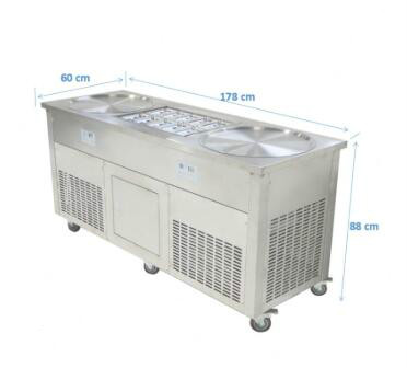 fried ice cream rolls equipment
