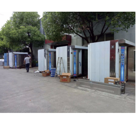 HOT SALE HYRXL-100 type hot air rotary oven, rotary pizza cone oven,food production line /hot air circulation /rotary oven