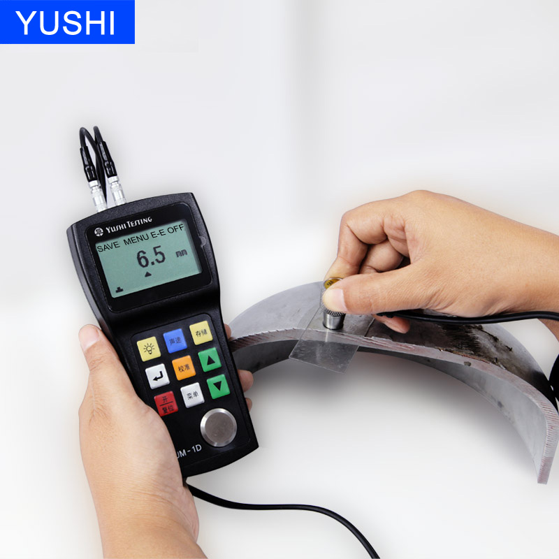 Digital Ultrasonic Metal Thickness Gauge with thru coating function
