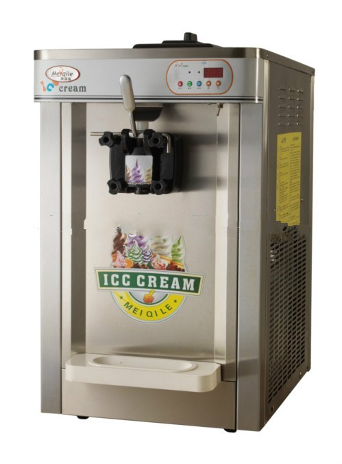 Single Color Commercial Stainless Steel Soft Ice Cream Machine