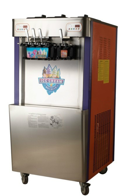 4flavor Soft ice cream making machine/soft Ice cream maker