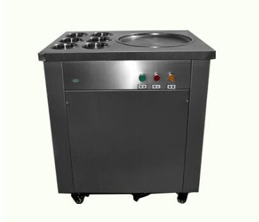 1 Pan Fryer Rolling Fried Yogurt Fried Frying Machine Ice Cream Roller Maker