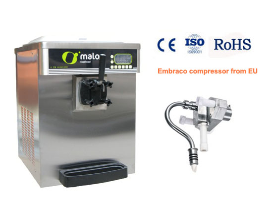 soft serve ice cream machine/ ice cream making machine/ mini soft ice cream machine