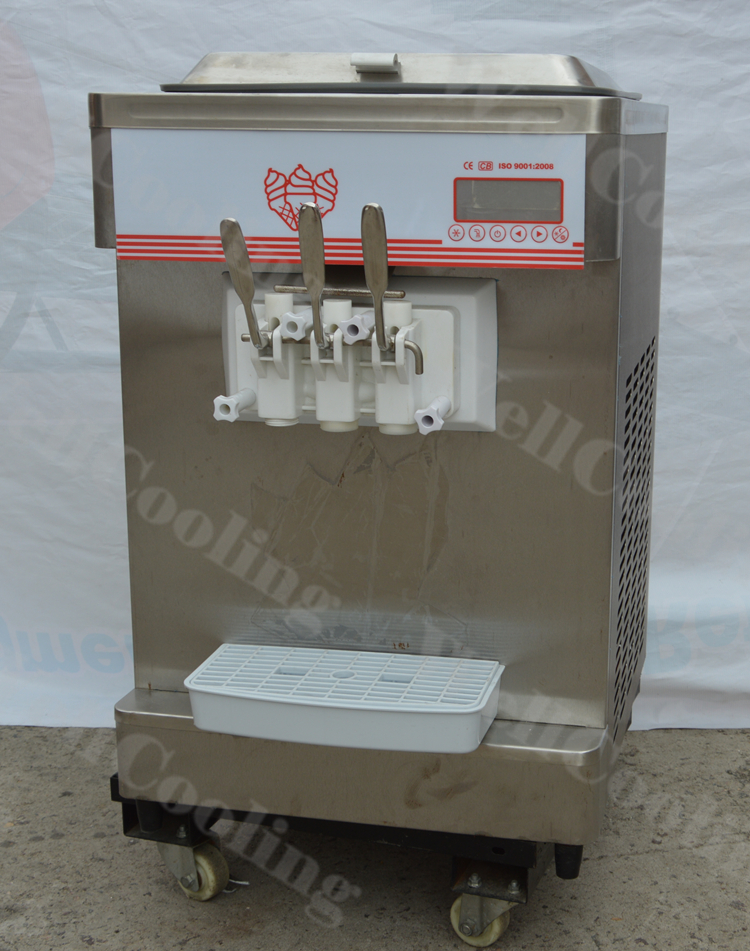 commercial yogurt soft serve ice cream machine