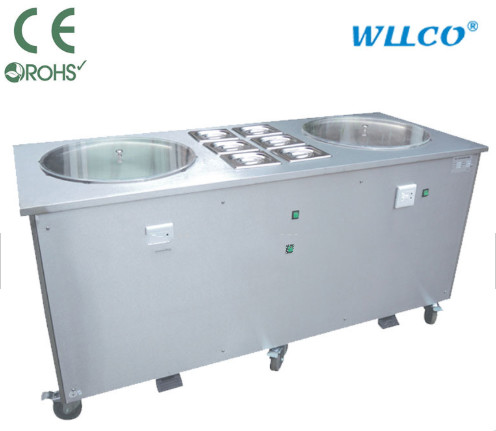 ice cream machine for sale/ fried ice cream machine square pan