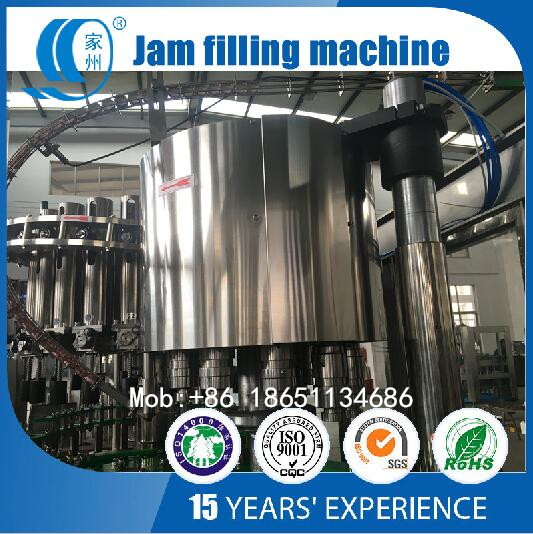 Automatic Glass Bottle Jam Washing Filling Capping Machine Supplier