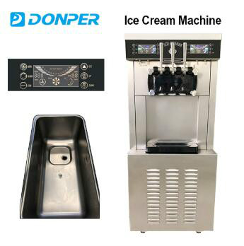 soft ice cream yogurt food machine