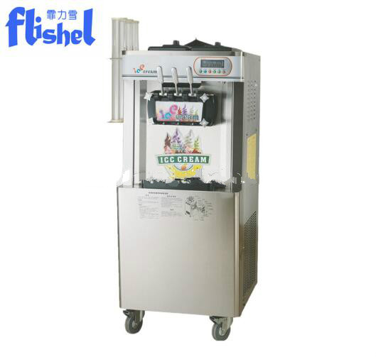 3 flavors commercial china ice cream machines