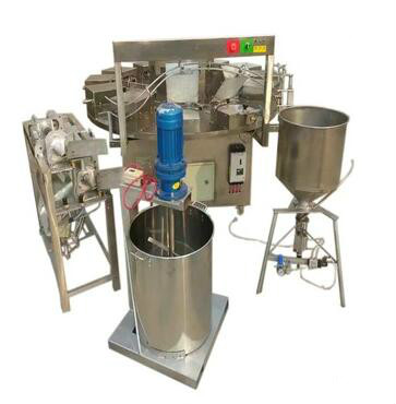 industrial waffle maker rolled sugar cone machine