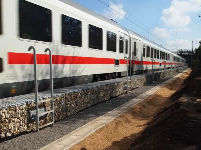 Gabion Noise Barrier