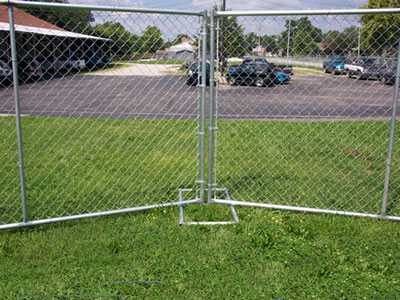 Chain Link Temporary Fencing