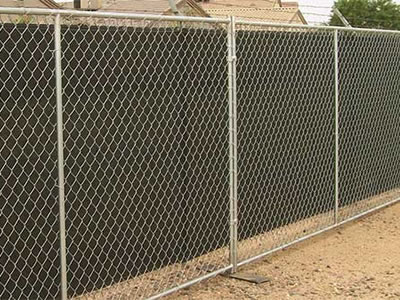 Chain Link Temporary Fencing