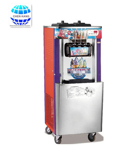 Wholesale factory price 2+1 flavors soft ice cream machine