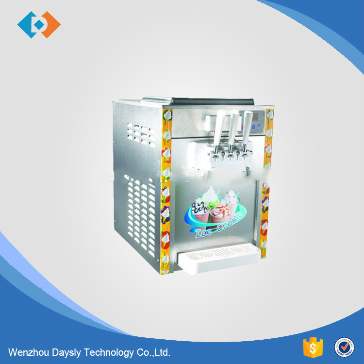 table top commercial soft serve ice cream machine for sale