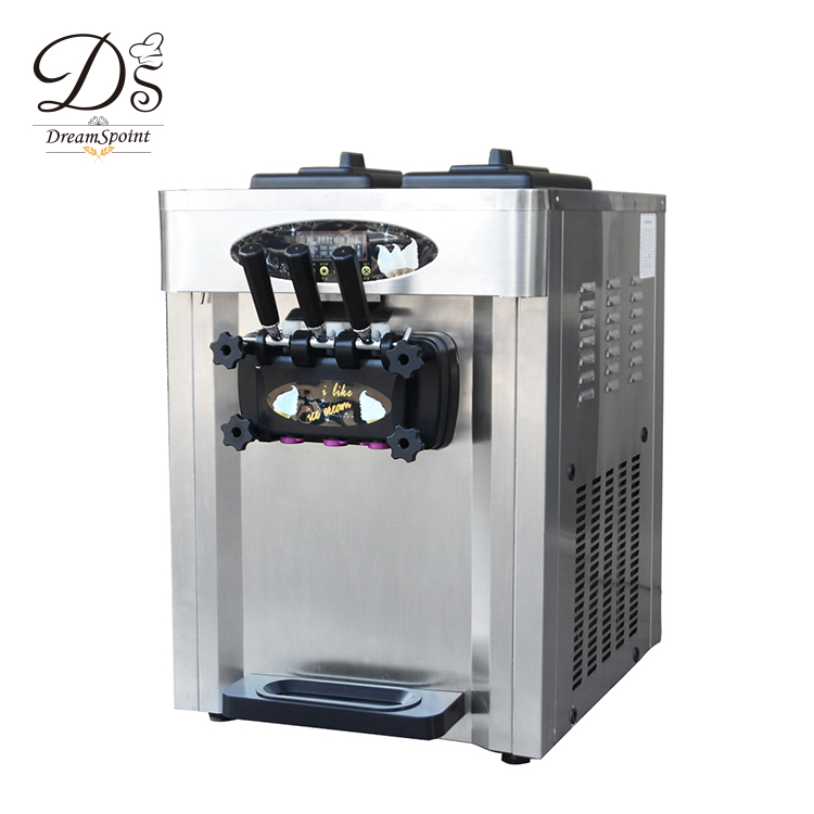 Commercial Kitchen Equipment 25L single flavor ice cream machine