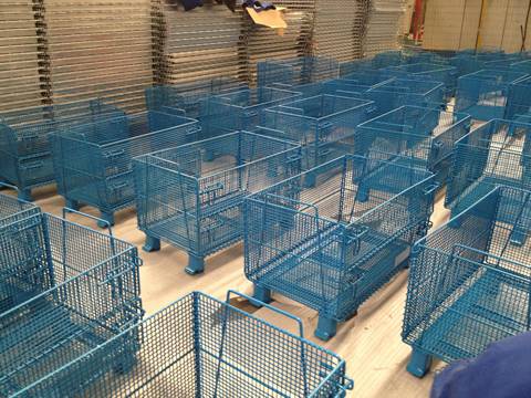 Welded Wire Containers