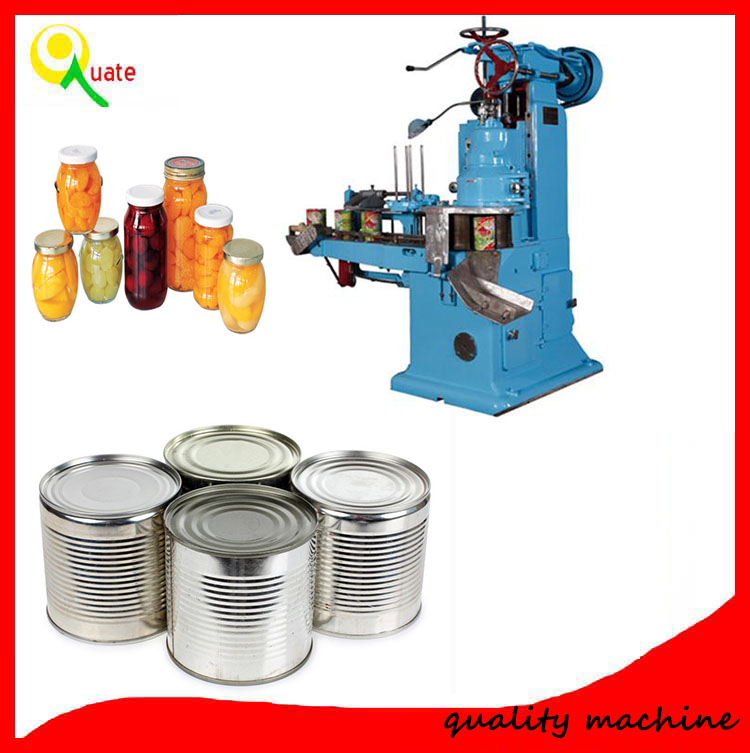 Pneumatic metal tin can bottle sealing machine vacuum fruit can seamer