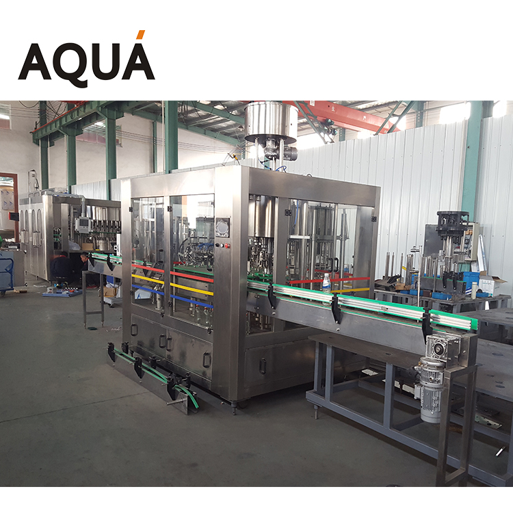 high quality 3 in 1 small beer filling machine for glass bottle
