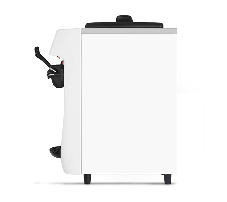 Single Flavor Super Silence Mini Desktop Soft Gelato Maker / Ice Cream Machine Commercial