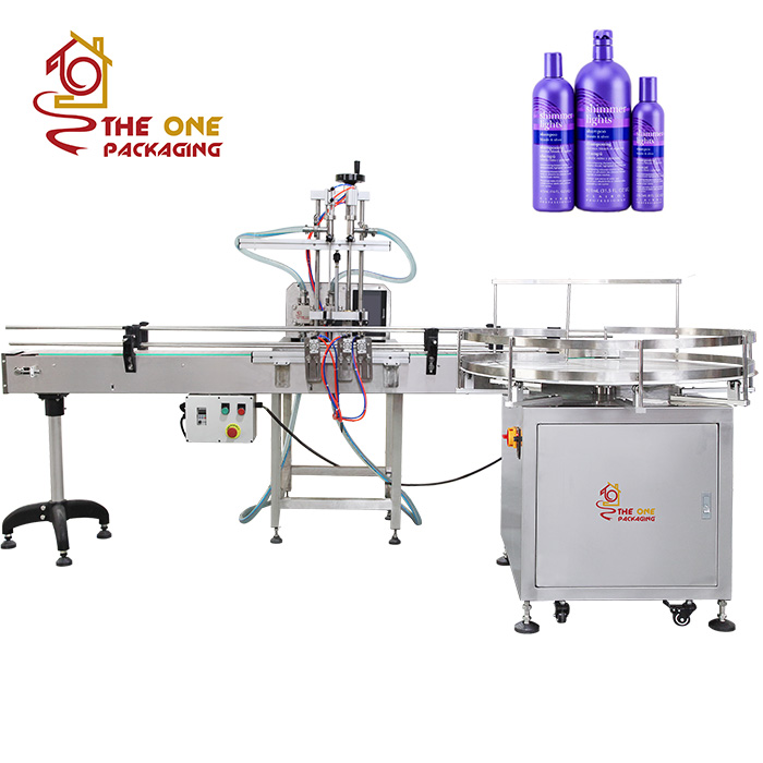 Automatic Shampoo Liquid Soap Detergent Essential Coconut Olive Oil Bottle Filling Machine Big Capacity