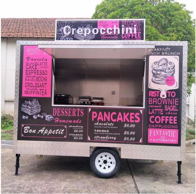 Highly catering trailer mobile food truck