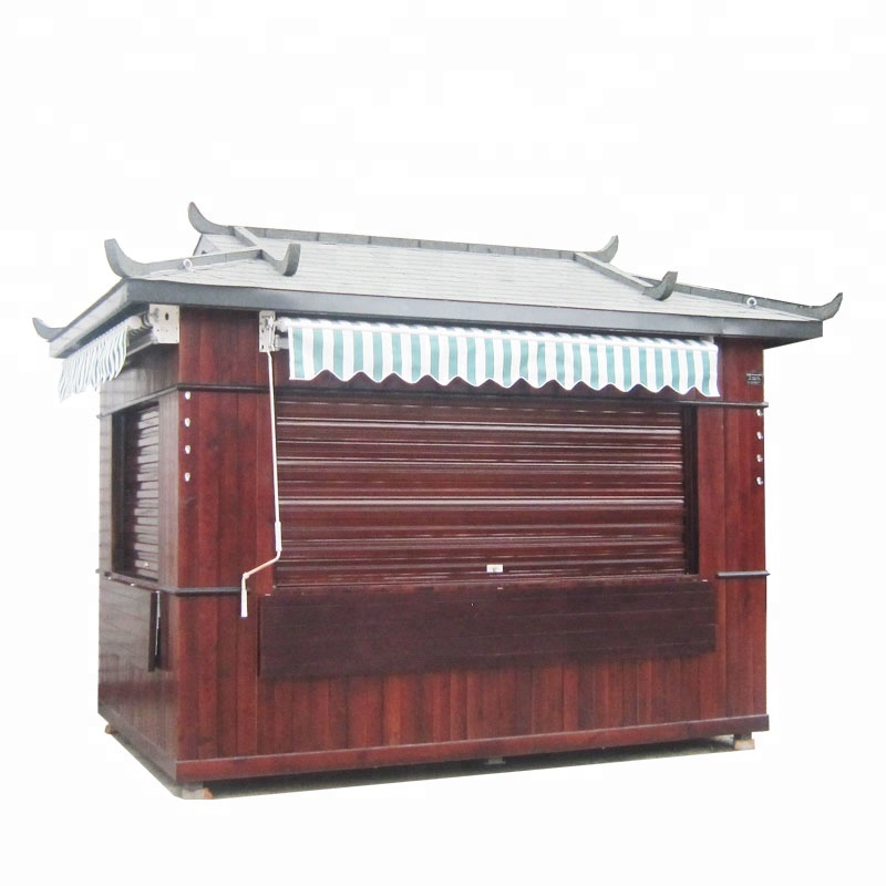 coffee food shop cart display mobile food cart tailer