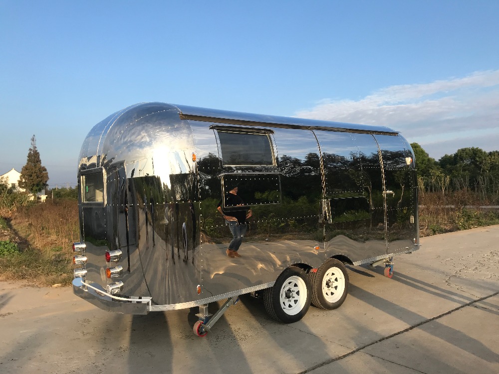 SL-6X Europe mobile fast food kiosk