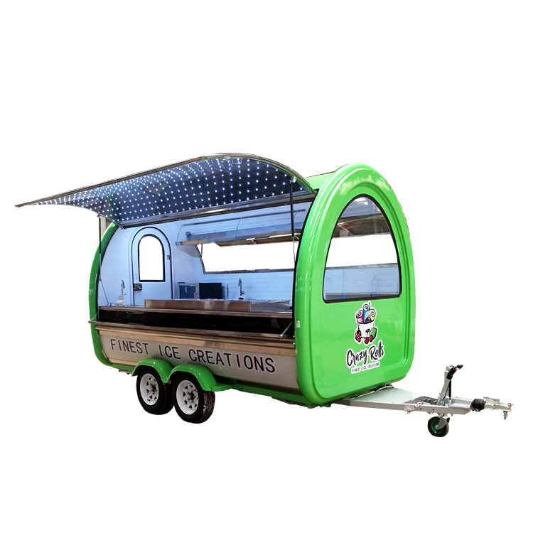 street electric mobile hot dog pizza bakery fast food cart