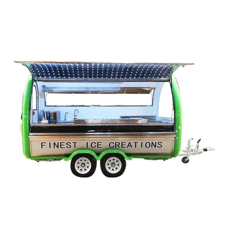 street electric mobile hot dog pizza bakery fast food cart