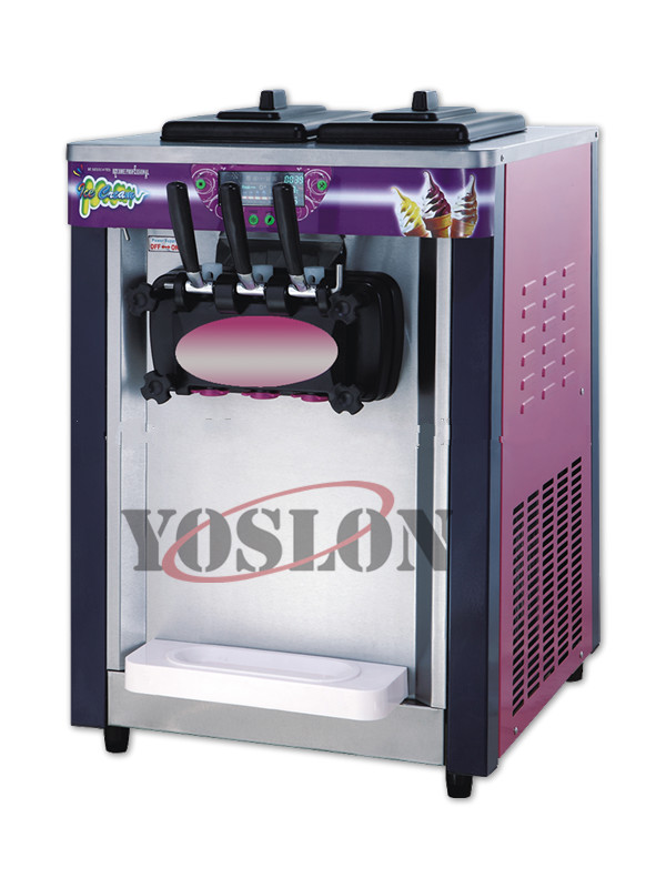 YOSLON mixed flavours ice cream three choose soft 7.2*2L for amusement park