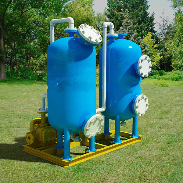 Easy assembling excellent structured long lifespan biogas plant filter for sale