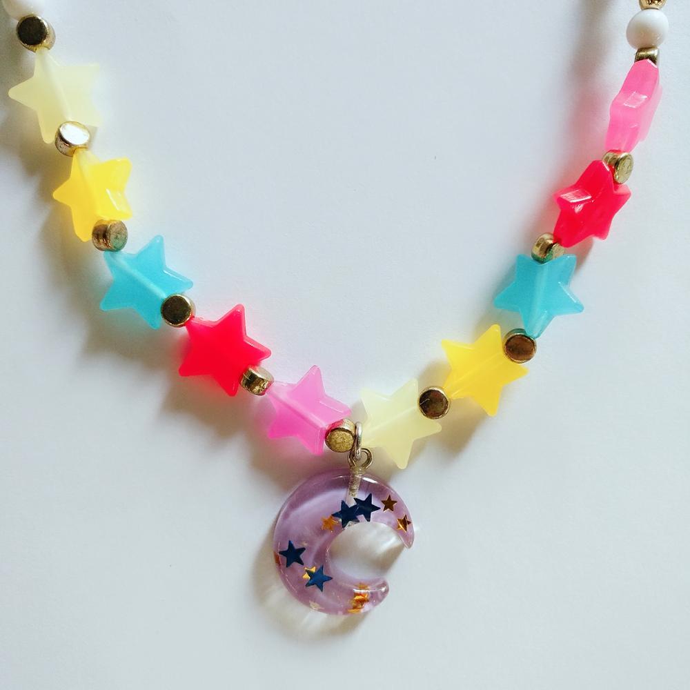 New Style Moon Stars Kids Jewelry Sets