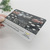 Alibaba online factory business card size with transparent signature panel card