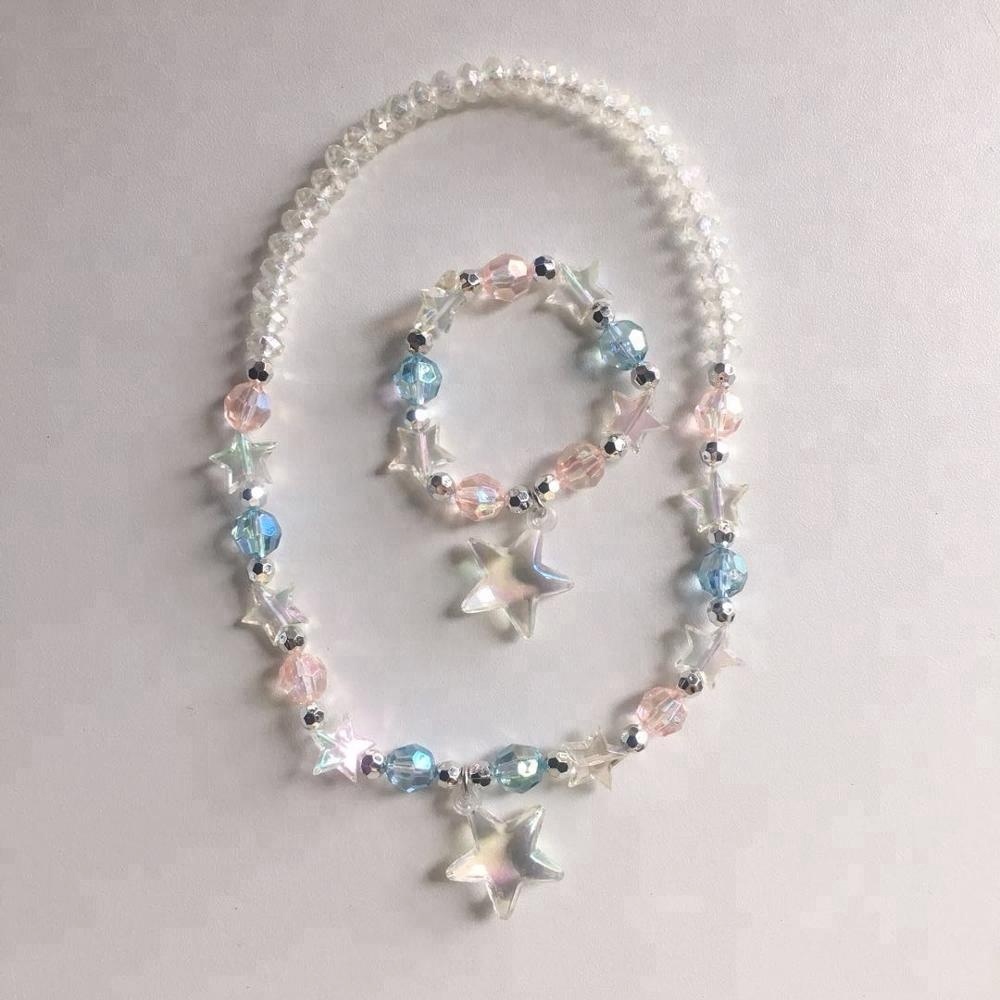 Plastic Kids wristwear necklace beads jewelry for children