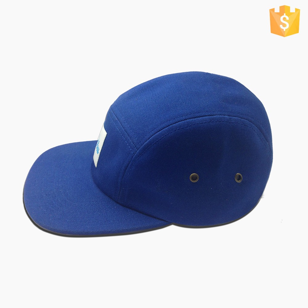 Wholesale custom fashion men 5 panel hat