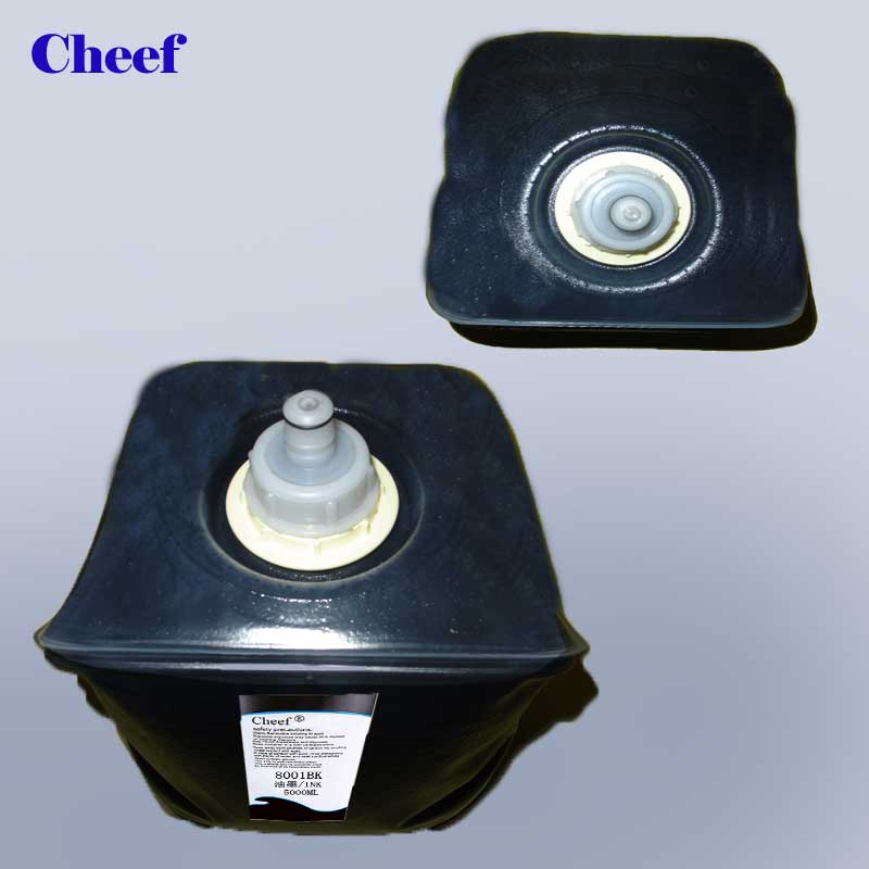 Large character inkjet printer ink 8001BK for Domino inkjet printer C7 for sale