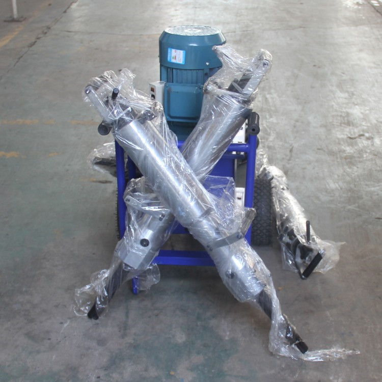 hydraulic rock splitter with electric power unit for sale