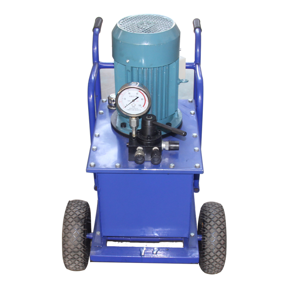 hydraulic rock splitter with electric power unit for sale