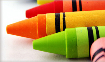 ZY-CR4 bulk 4 pack wax crayons in cello bag washale and non toxic