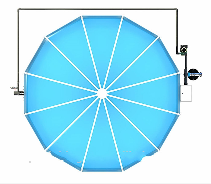 Chinese Portable Biogas Plant for Livestock Farms for sale