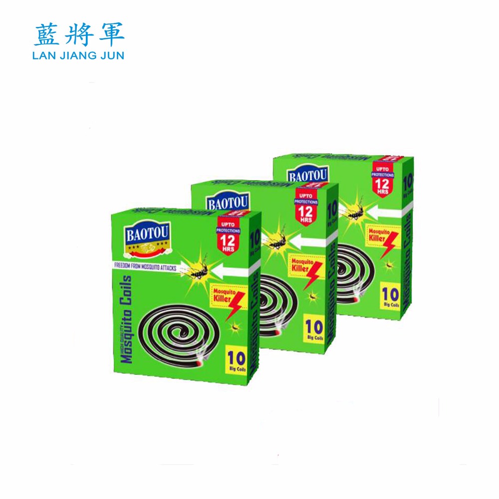 Smoke free citronella mosquito coil for kill mosquito
