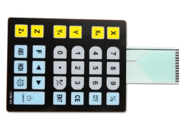 Pressure Sensitive Membrane Switch Flat Type Membrane Keypad Sale