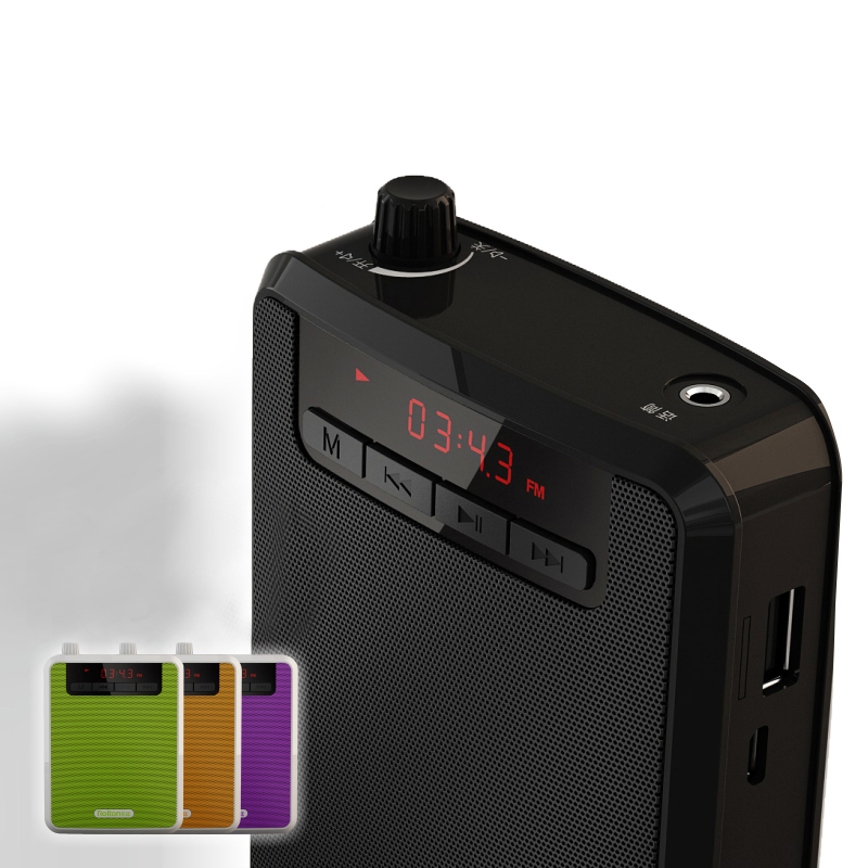 2018 best mini portable pa system pa active speaker portable voice amplifier for teachers sale