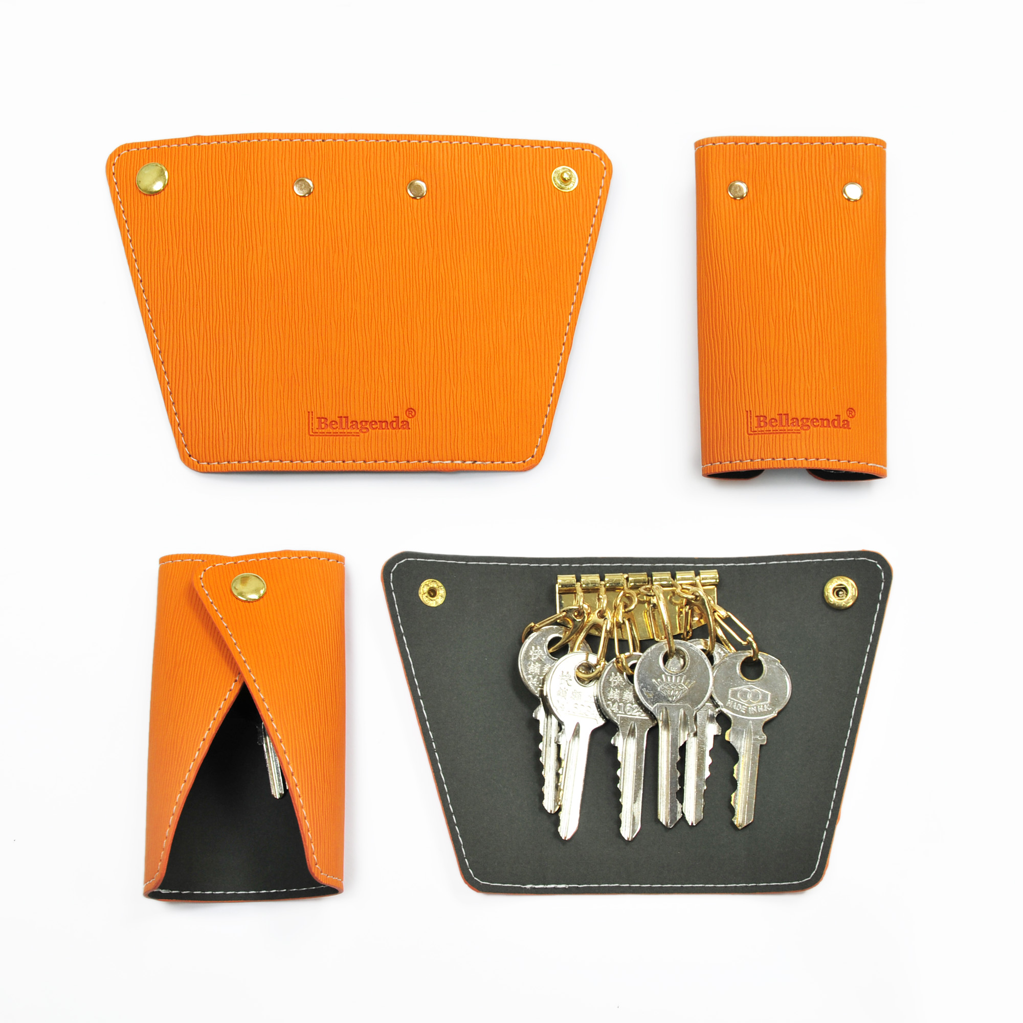 Low MOQ Modern Design PU Wallet Key Holder for sale