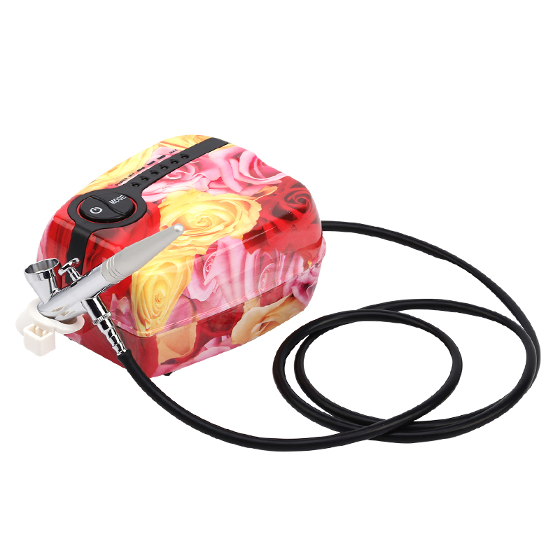 OEM/ODM supply beautiful mini pattern air compressor air brush compressor kit (BDA60001) for sale