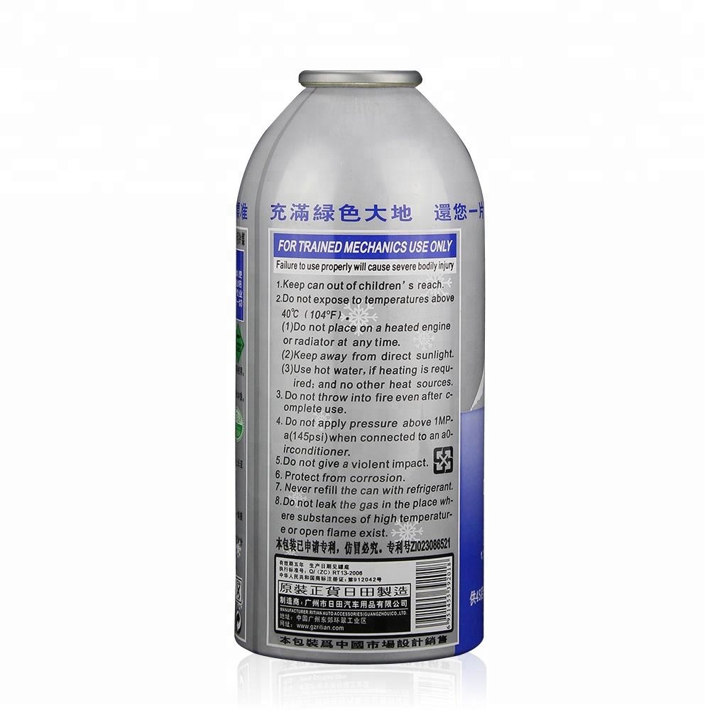 Supplier High Purity freon 134a In Stock Small Can HFO auto air conditioner cool gas R134a Refrigerant for sale