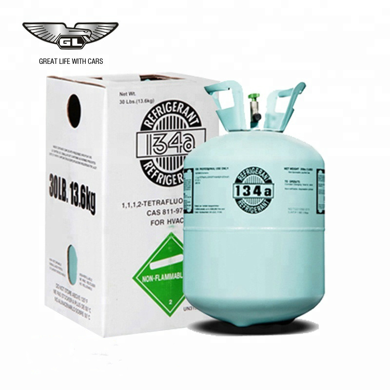1,1,1,2-Tetrafluoroethane R134a HFC-r134a refrigerant 13.6kg cylinder for sale